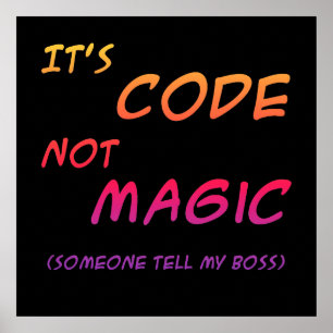 Programplanering Humor Poster
