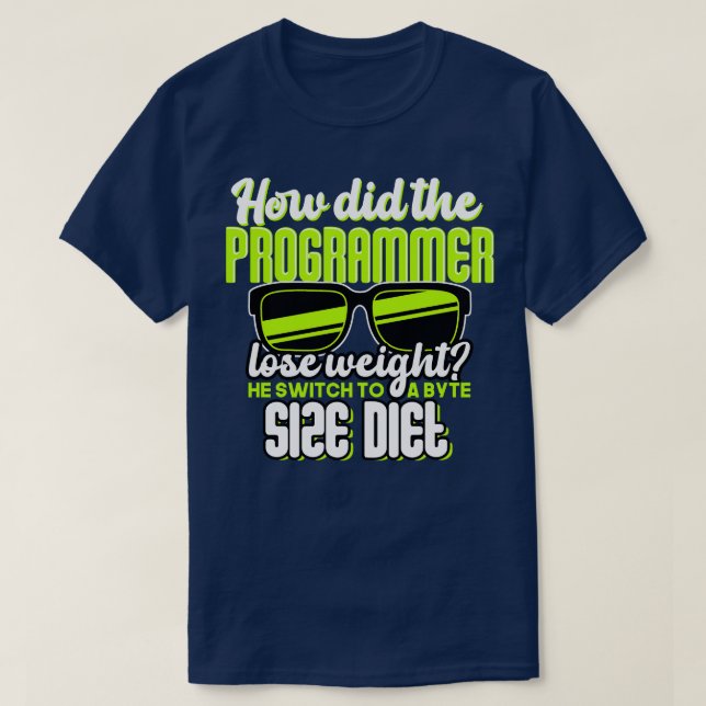 Programplanering Hur gick det för programmeraren a T Shirt (Design framsida)