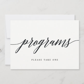 Programs Skylt - Modernt Skript