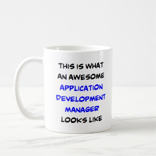 programutvecklare, fantastisk kaffemugg (Vänster)