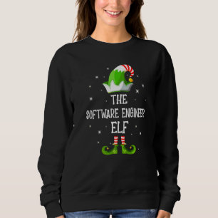 Programvaruingenjör Älgfamilj Matchning Grupp Jul T Shirt