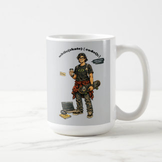 Programvaruingenjör som åker skateboard URM Kaffemugg
