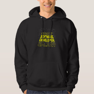 Programvaruutvecklare  Cool Galaxy Jobb Hoodie