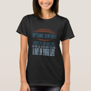 Programvaruutvecklare Yrke För Livet T Shirt