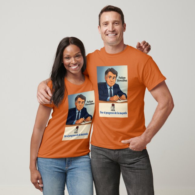 Progreso con el PSOE T Shirt (Unisex)