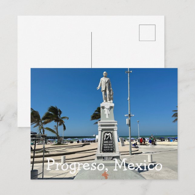 Progreso, Mexiko - Standardvykort Vykort (Fram/baksida)