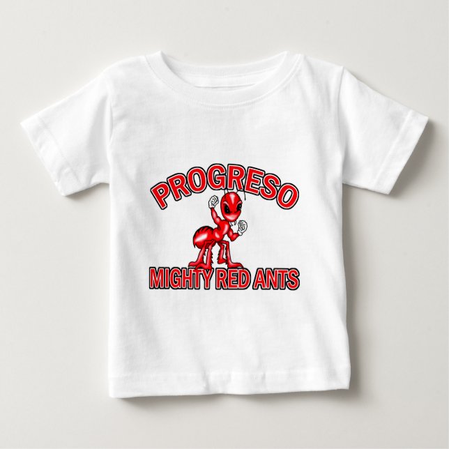 Progreso väldiga röda myror tee shirt (Framsida)