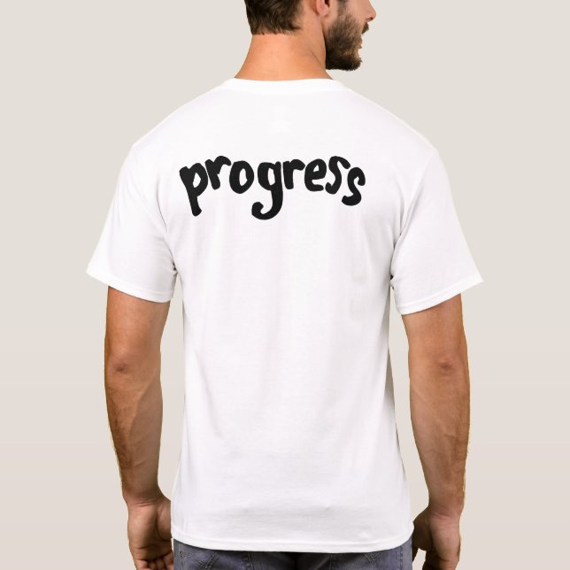 Progress Clubbing T-Shirt 1990-talet superclub-mär (Baksida)