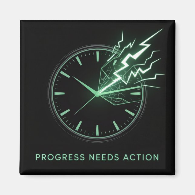 Progress Needs Action Magnet (Framsidan)