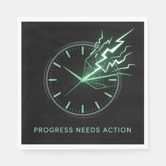 Progress Needs Action Pappersservett (Framsidan)