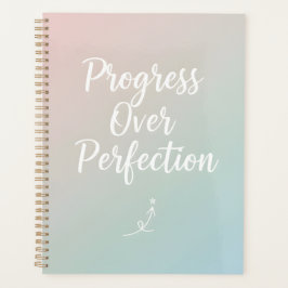 Progress Over Perfection – Minimal Motivational Qu