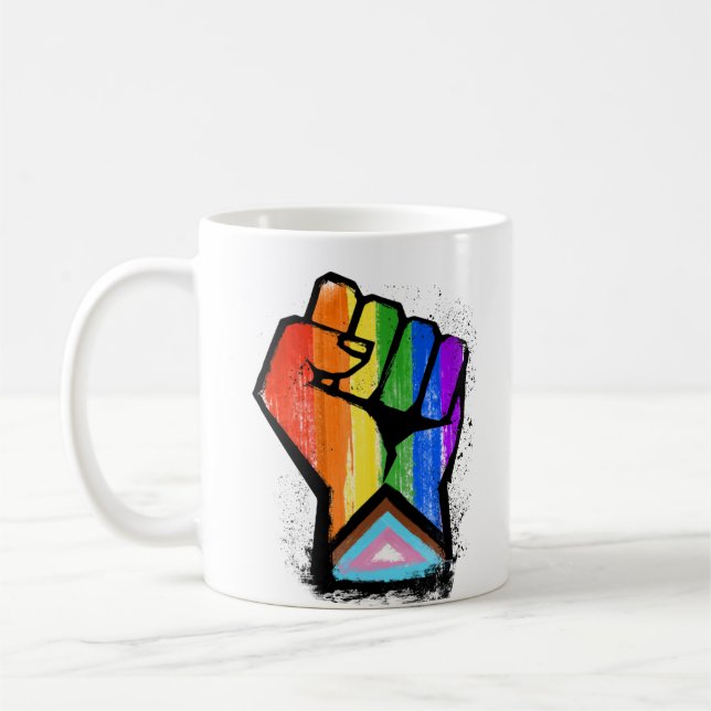 Progress-Pride finns Kaffemugg (Vänster)