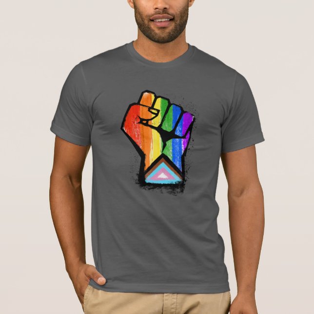 Progress-Pride finns T Shirt (Framsida)