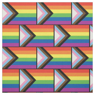 Progress-Pride Flagga Rainbow Silhouette LGBT Tyg