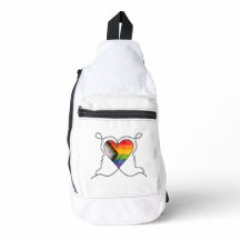 Progress Pride Heart Linje Konst