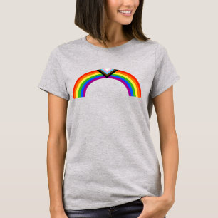 Progress Pride Regnbågsbåge T-Shirt