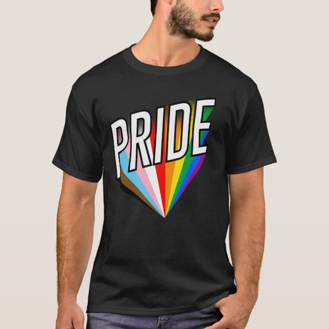 Progress Pride T-shirt (Framsida)