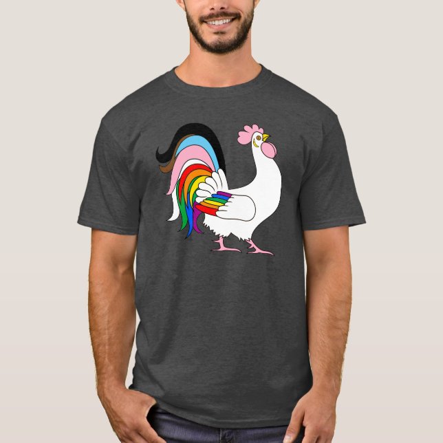 Progress-Pride Tupp T Shirt (Framsida)