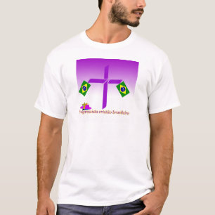 Progressista Cristão brasileiro Logotyp T-shirt