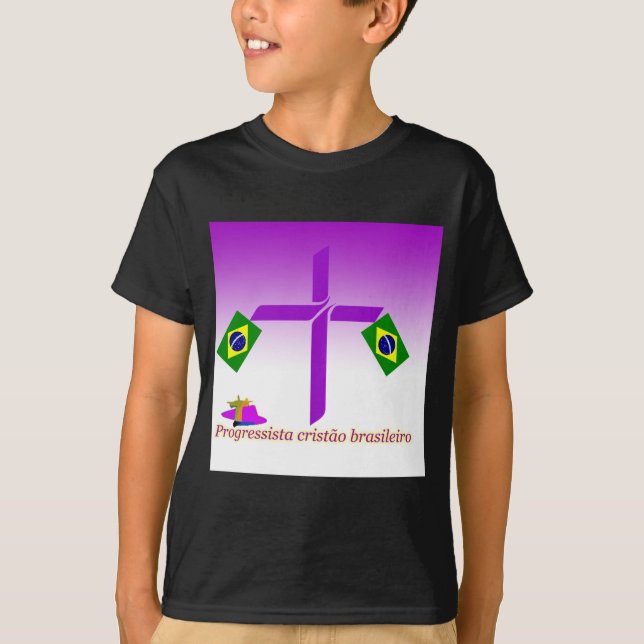 Progressista Cristão brasileiro Logotyp Tröja (Framsida)
