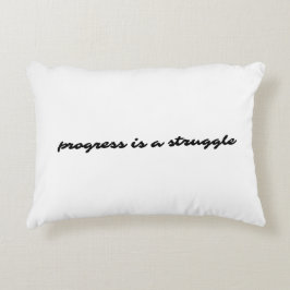 Progressiv fyllning prydnadskudde