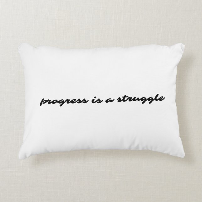 Progressiv fyllning prydnadskudde (Framsidan)