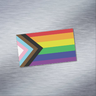Progressiv HBT-Flagga Magnetiska Visitkort