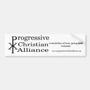 Progressiv kristen allians "logotyp ", bildekal