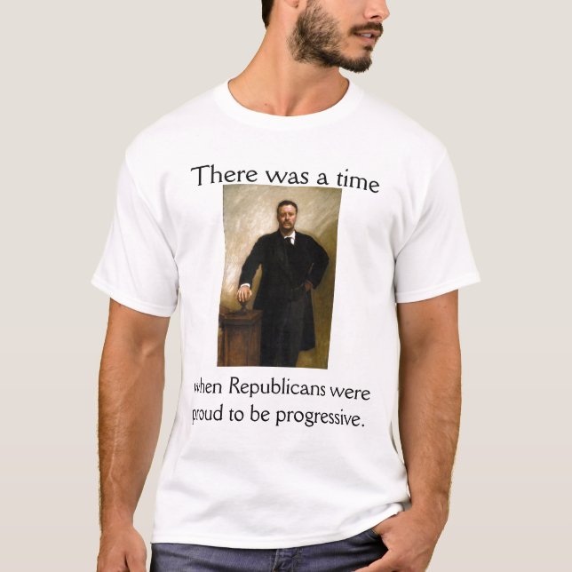 Progressiv republikan t-shirt (Framsida)