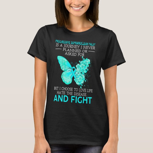 Progressiv supranukleär partys är en resa jag behö t shirt (Framsida)