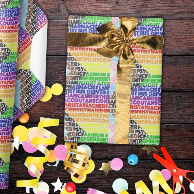 Progressivt regnbågsskript för Flagga LGBT Gay Presentpapper (Skapare uppladdad)