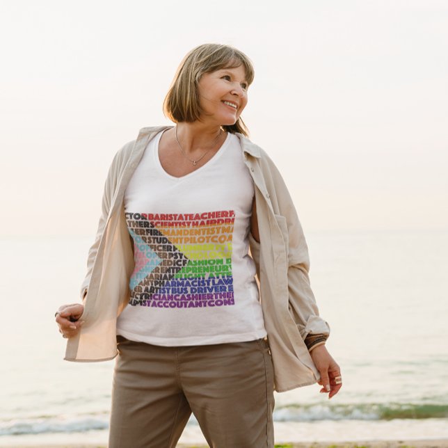 Progressivt regnbågsskript för Flagga LGBT Gay T Shirt (Skapare uppladdad)