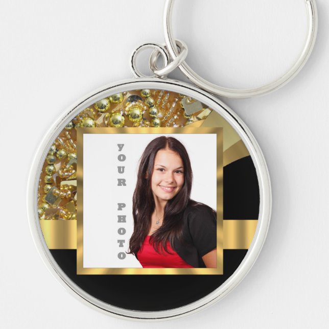 Project29.png Rund Silverfärgad Nyckelring (Framsidan)