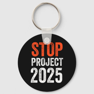 Project 2025 Anti-Trump Nyckelring
