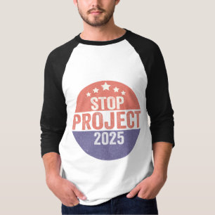 Project 2025 Trump American Patroitic USA-knapp T Shirt