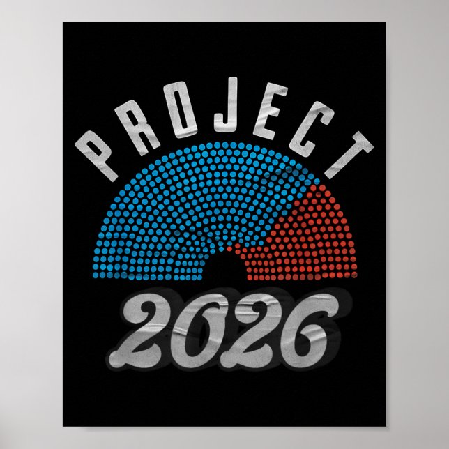 Project 2026 Tee Shirt  Poster (Framsidan)