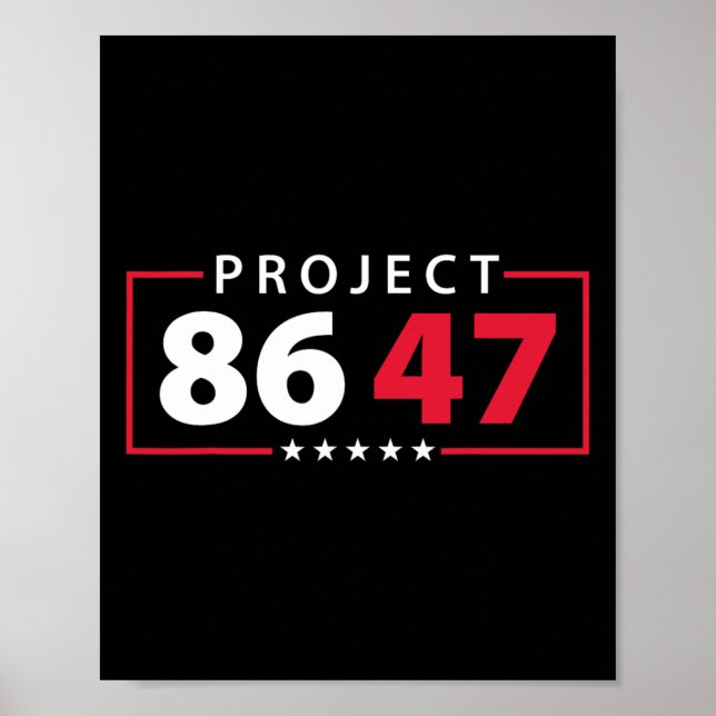 Project 8647 Resist Subtle Foxtrot Delta Tango Pro Poster (Framsidan)