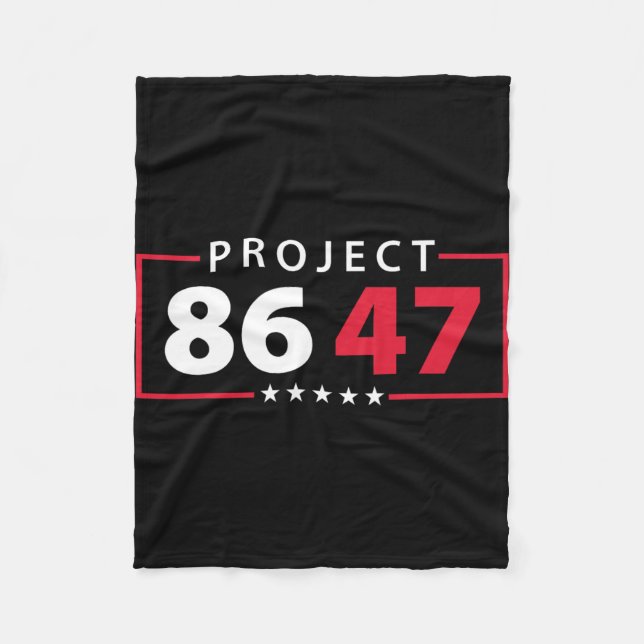 Project 8647 Resistent Diskret Foxtrot Delta Tango Fleecefilt (Framsidan)