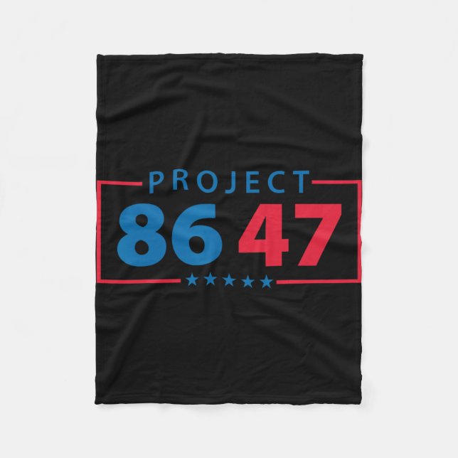 Project 8647 Resistent Diskret Foxtrot Delta Tango Fleecefilt (Framsidan)