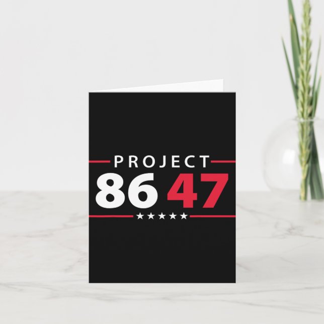 Project 8647 Resistent Diskret Foxtrot Delta Tango Kort (Framsida)