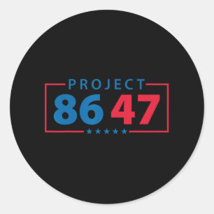 Project 8647 Resistent Diskret Foxtrot Delta Tango Runt Klistermärke