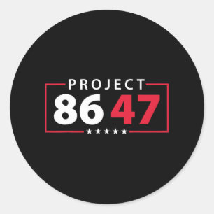 Project 8647 Resistent Diskret Foxtrot Delta Tango Runt Klistermärke
