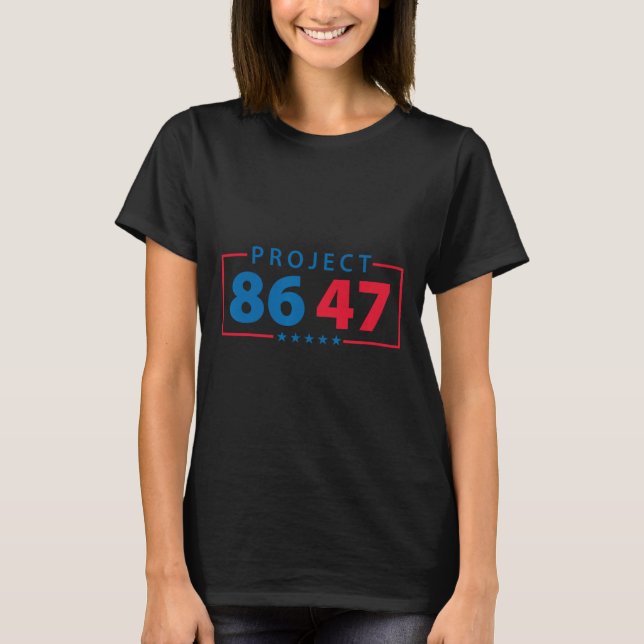 Project 8647 Resistent Diskret Foxtrot Delta Tango T Shirt (Framsida)