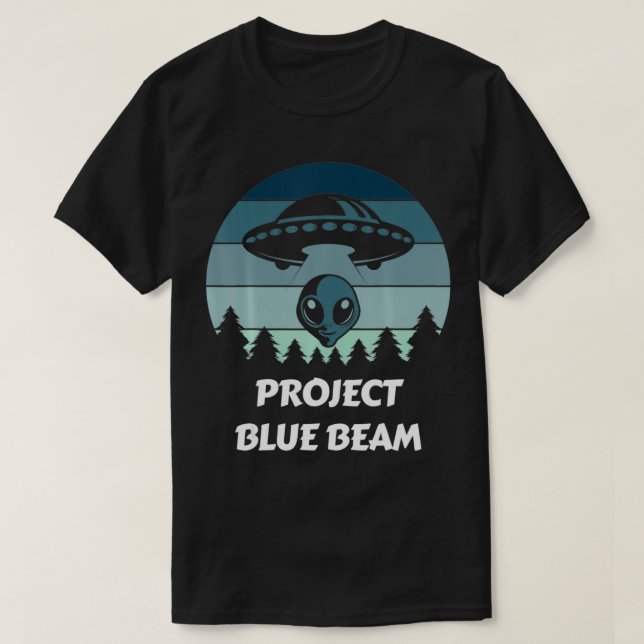 Project Blue Beam T Shirt (Design framsida)