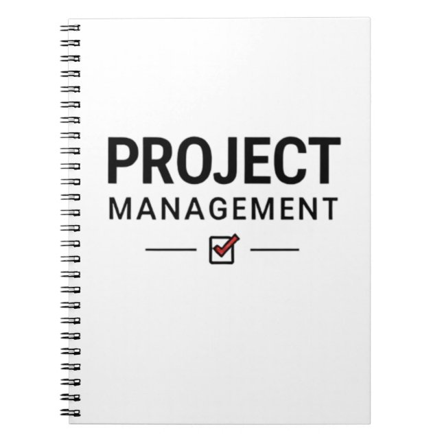 Project Management Anteckningsbok (Framsidan)