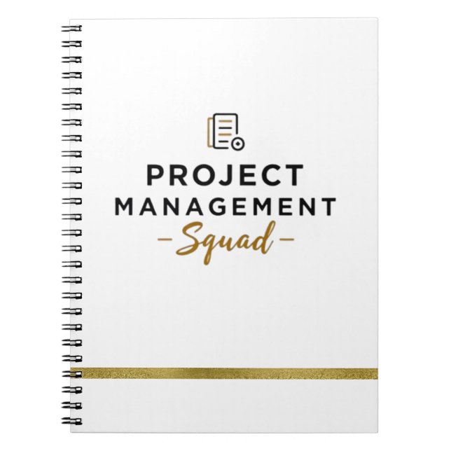 Project Management Squad Anteckningsbok – Dokument (Framsidan)