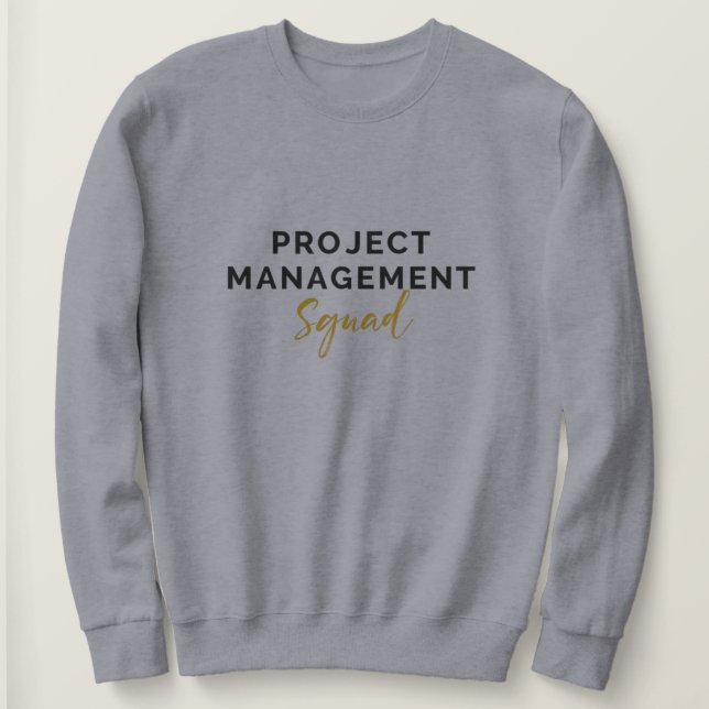 Project Management Squad - Ledarskapsutgåva T Shirt (Design framsida)