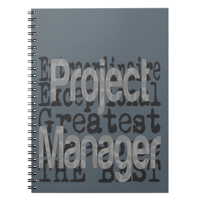 Project Manager Extraordinaire Anteckningsbok (Framsidan)