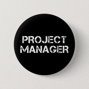 Project Manager Industrial Font Gift Knapp