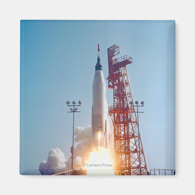 Project Mercury MORSA-9 Launch, Faith 7 Magnet (Framsidan)